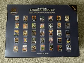Sega Mega Drive Flashback HD Console Classic Blue Boxed Fast Despatch Next Day