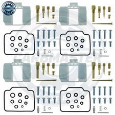 4PCS Honda CB650SC 1983-1985 Nighthawk Complete Carburetor Rebuild Kit with Jets