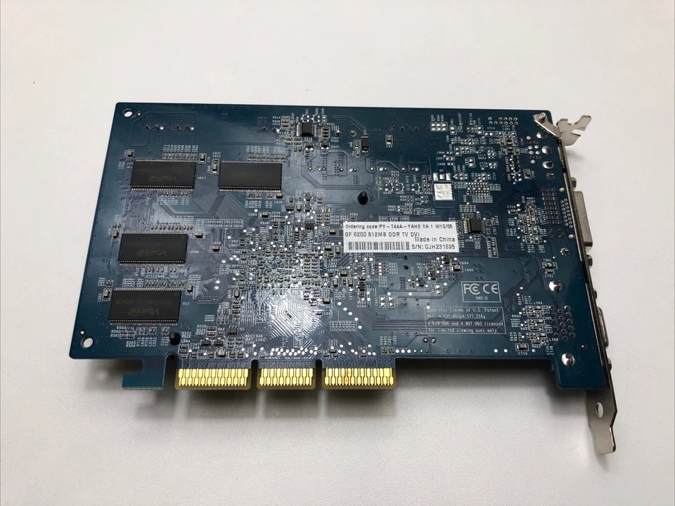 512MB PNY nVidia GeForce 6200 DDR2 VGA / S-Video / DVI PCI Graphics Card - Image 4 of 4
