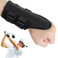 Golf Swing Trainer Wrist Brace Power Band Aid Alignment Practice Gesture Tool