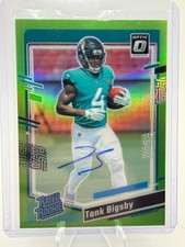 Tank Bigsby 2023 Optic #252 Rated Rookie Autographs - Green /5