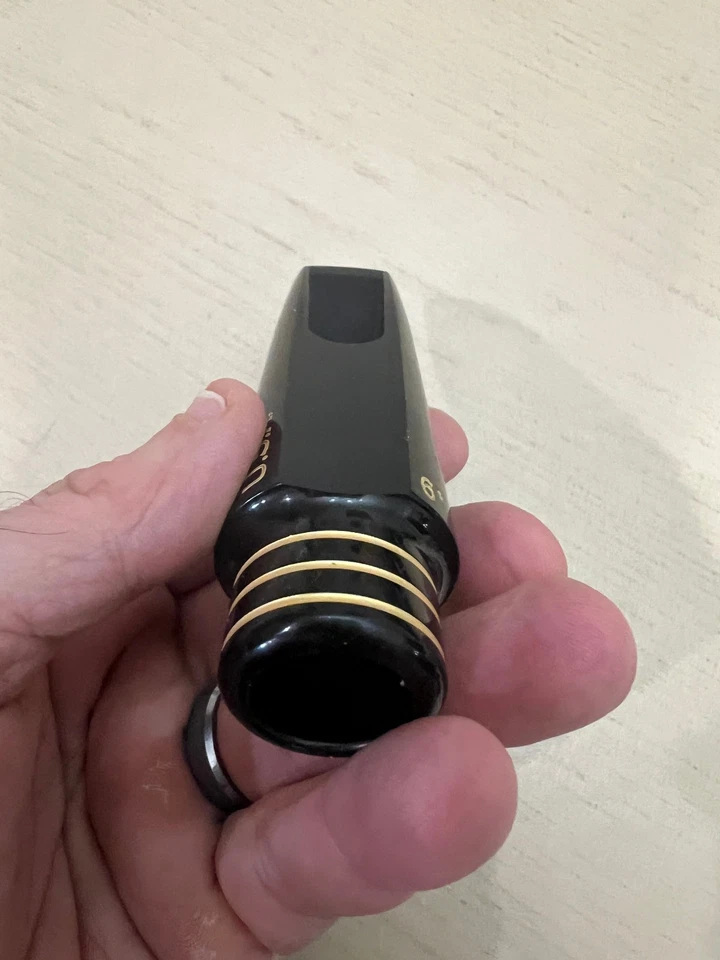 Bocal de borracha dura 10mFan Celebration sax tenor 6* (0,98") - Imagem 2 de 4