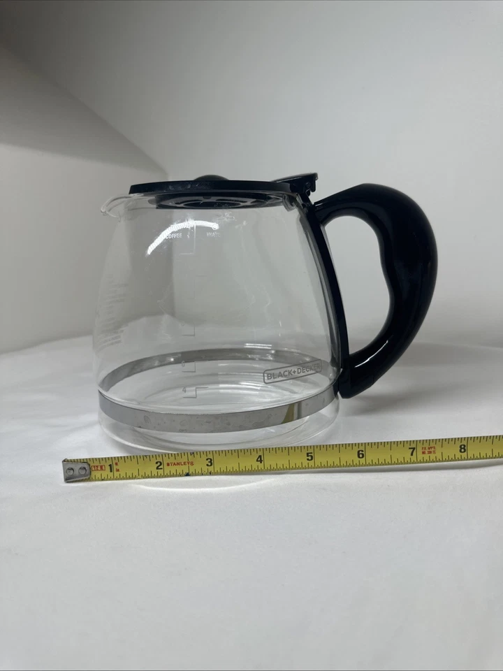 Black Decker BCM1410B Cafetera 12 Tazas Jarra con Tapa Repuesto Vidrio Foto 4 de 4