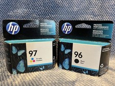 Both 2018 Genuine HP 96  97 Ink Cartridge Set