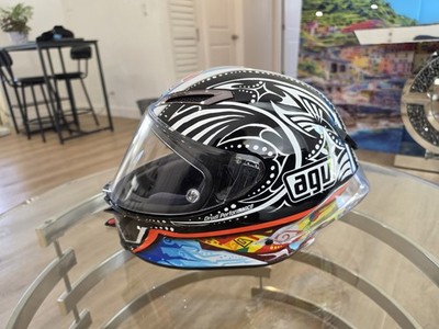 AGV Pista GP RR Rossi 2002 World Title Motorcycle Helmet LG Pre-Owned  Excellent | eBay