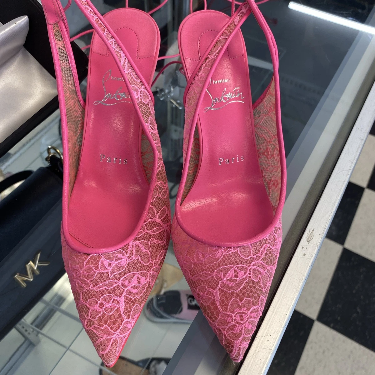Christian Louboutin Women's Lace Up Heels for Women for sale | eBay