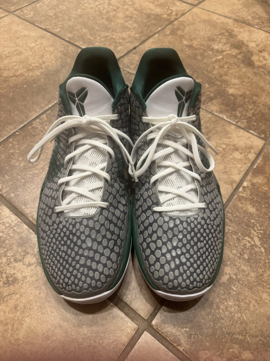 Nike Zoom Kobe 6 Medium Grey Gorge Green for Sale | Authenticity