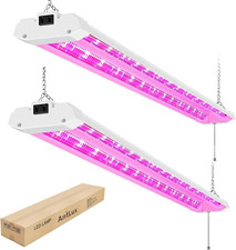 4Ft LED Grow Lights 50W Full Spectrum Integrated Growing Lamp Fixtures for Green