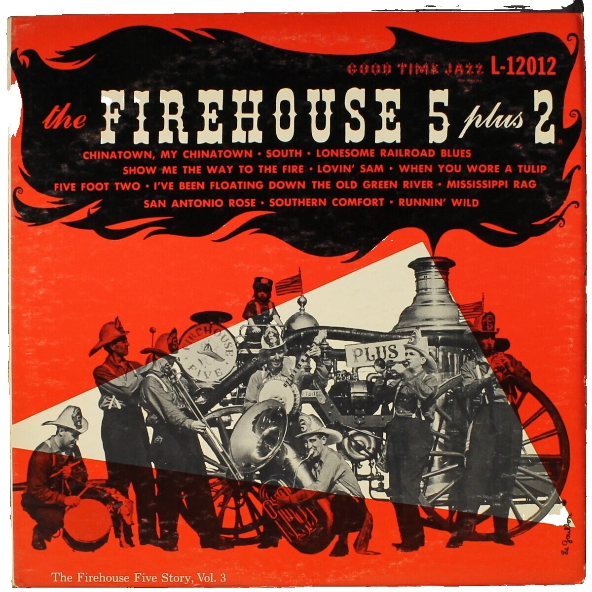 Estación de bomberos Jazz 33 discos de vinilo de velocidad RPM