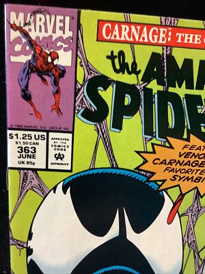 Amazing Spider-Man #363 - 3rd App. of Carnage, Marvel 1992 | eBay