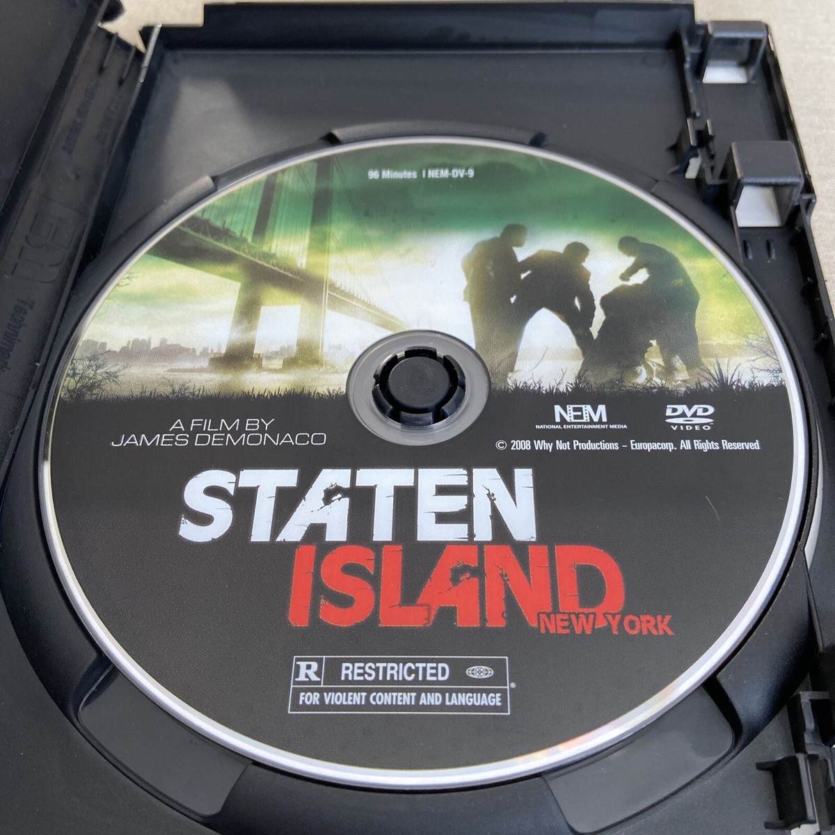 Staten Island (DVD, 2009) Blockbuster Rental Case Ethan