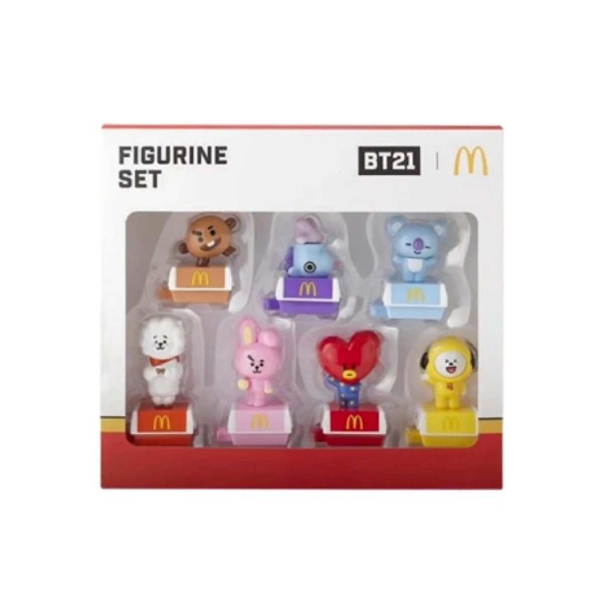 BTS BT21 Mcdonalds Figure Set Limited Edition FREE Tracking BTS BT21 Mcdonalds Figure Set Limited Edition FREE Tracking