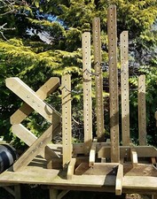 3 Show Jump (6 uprights) Training Wings And 2 Cavaletti ends with 6 jump cups.