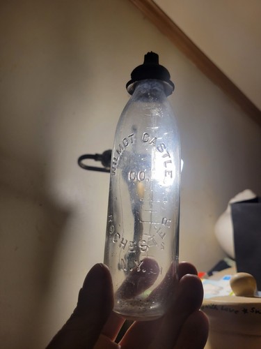 Alte Wilmot Castle & Co Rochester NY Babyflasche - Bild 8 von 11