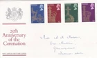 GB 1978 Coronation FDC unfranked written with enclosure VGC