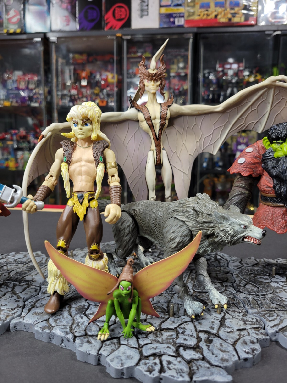 VINTAGE ART ASYLUM ELF QUEST / ELFQUEST SERIES 1 ACTION FIGURES 2001