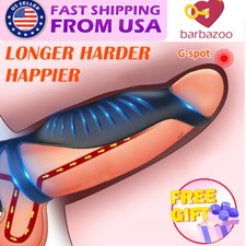 Penis-Sheath-Cock-Support-Extender-Enlarger-Enhancer-Sleeve-Girth-Ring-for Men