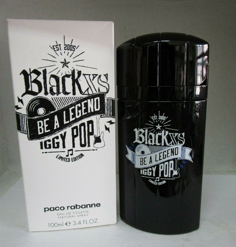 PACO RABANNE BLACK XS BE A LEGEND IGGY POP LTD ED EAU DE TOILETTE SPRAY  3.4oz 3349668528929 | eBay