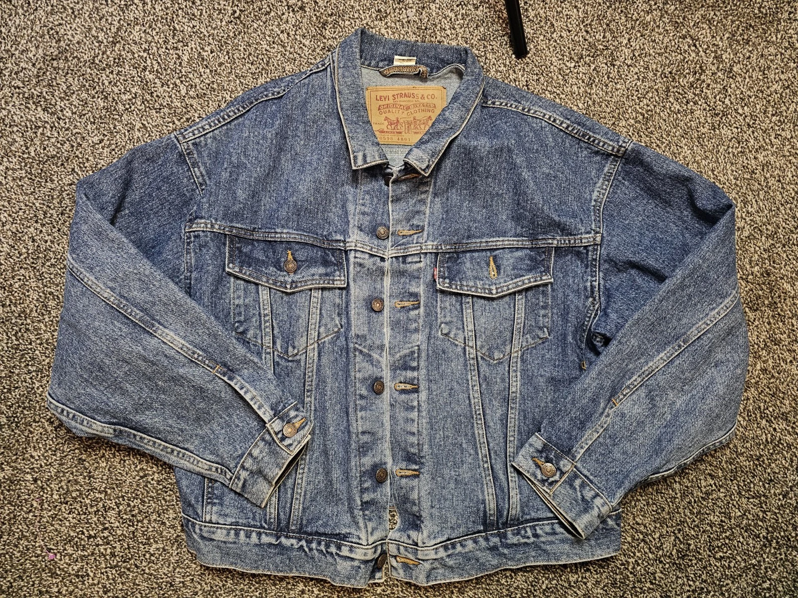 Vintage 90s Levi's Trucker Jacket sz Large