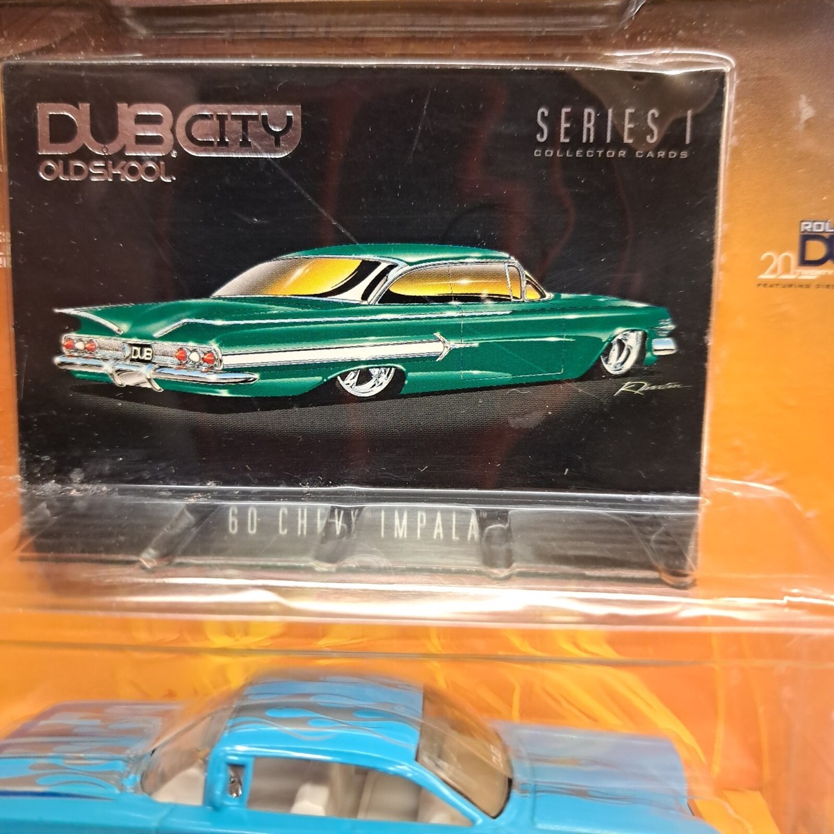 Jada Dub City 1960 CHEVROLET IMPALA '60 Chevy Diecast w/ card Fred