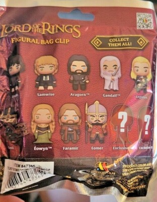 Lord of the Rings LOTR The Two Towers Figural Bag Clip Keyring