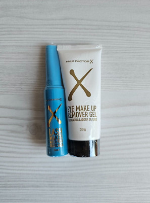 Max Factor LASH MAKER MASCARA + Max Factor Eye Makeup Remover Gel NEW