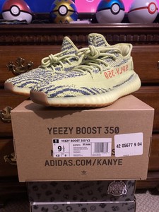 yeezy boost 350 v2 semi frozen yellow ebay