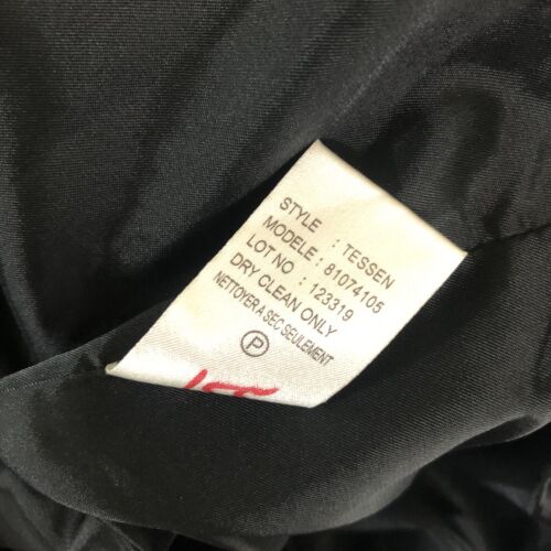 Theory Teesen Jacket Women Size 4 Black Tweed Basic Cotton Blend Shimmer Blazer - Picture 10 of 12