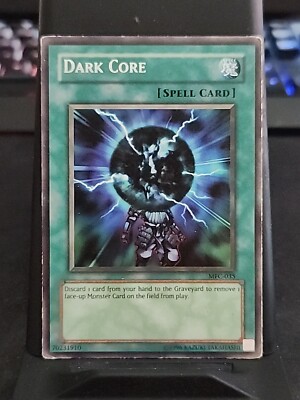 Dark Core - Rare Foil - Yugioh Spell Card - Vintage | eBay Dark Core - Rare Foil - Yugioh Spell Card - Vintage | eBay