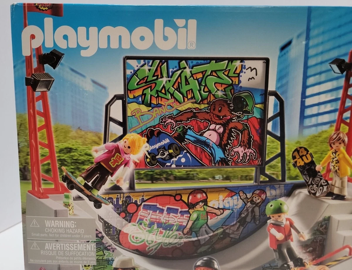 Playmobil pista de skate 70168 new arrivals