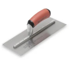 Marshalltown V-Notched Trowel (Right-Hand Design) - 11" x 4-1/2"