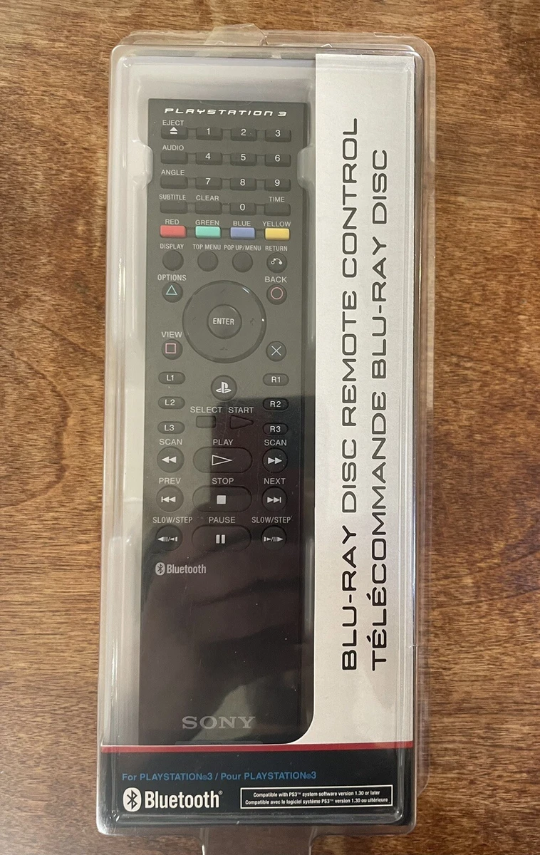 Sony PS3 Playstation 3 BD Remote Control Blu-Ray Media Controller CECHZR1U NEW