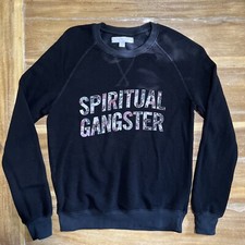 Spiritual Gangster Womens Sweatshirt Top Sz S Small