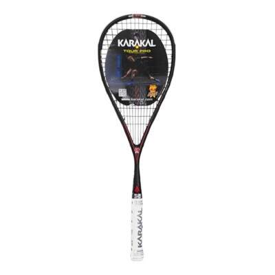 KARAKAL SN-90 FF 2.0 Squash Racquet Racket 455cm² 90g 14x19 Strung Black Red NWT
