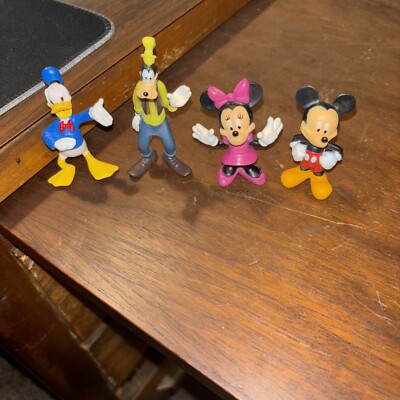 Mickey Mouse Clubhouse Donald Duck  Goofy Micky Minnie Disney Bullyland Bundle