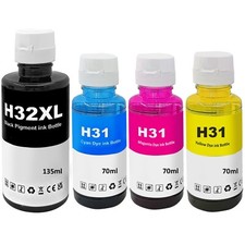 Compatible for HP 31 32XL Ink Bottle Set Compatible with HP Smart Tank 7301 7...