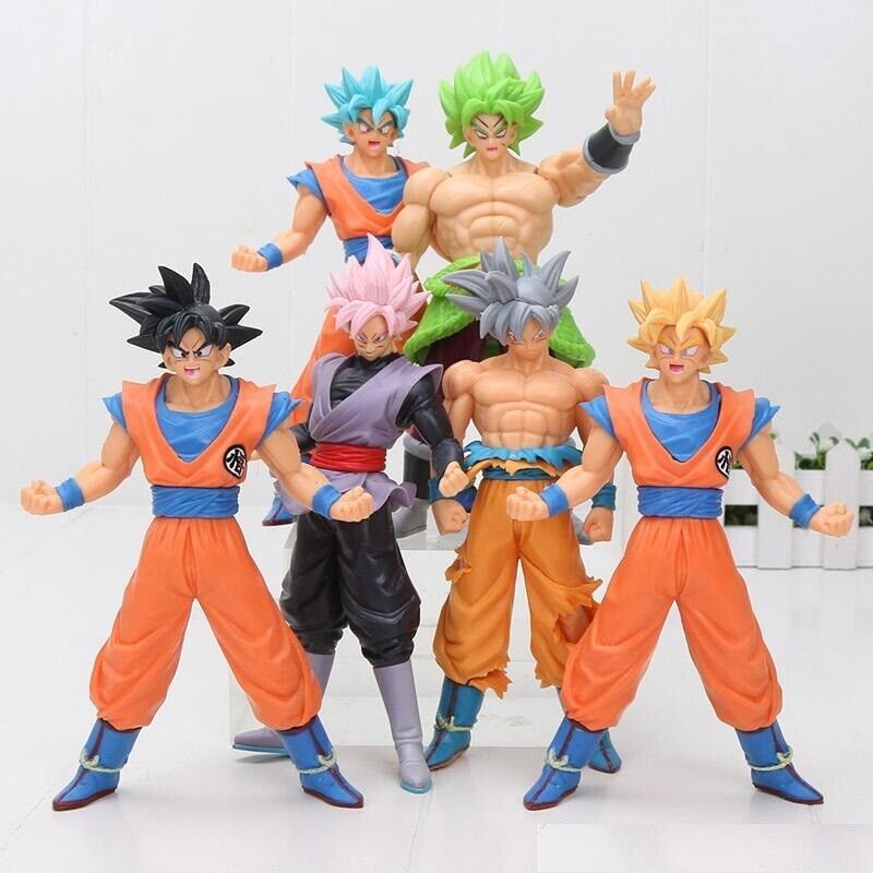 Buy Wholesale China Goku Action Figure Set 6 Styles 18cm Anime Pvc Dragon  Ball Z Figures Miniatures & Models & Goku Action Figure at USD 8.99