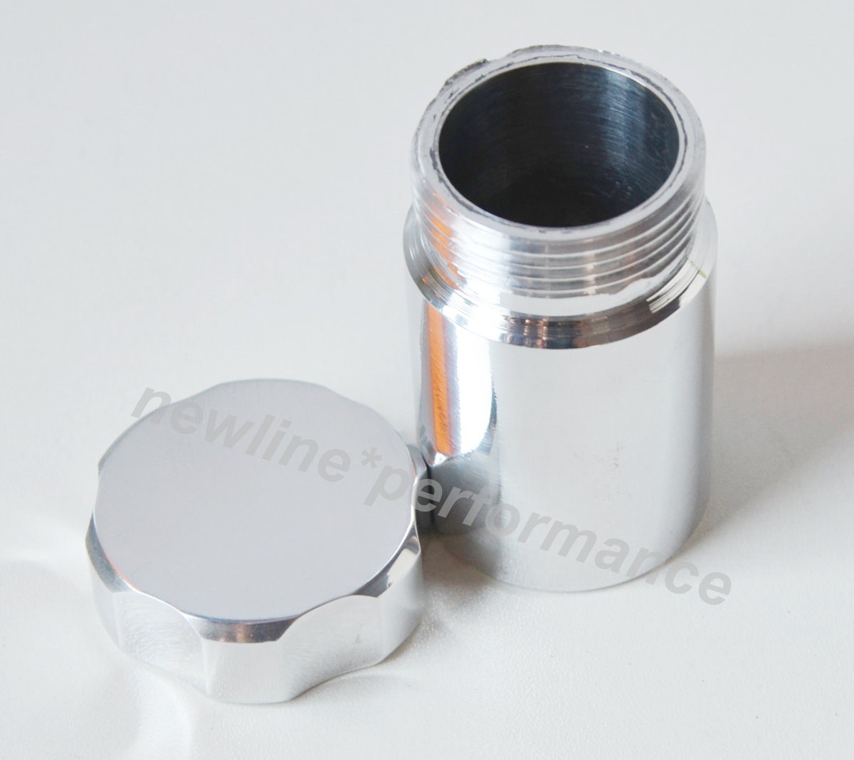 Aluminum Weld On Filler Neck With Cap 33mm ID / 38mm OD Fuel Oil Tank