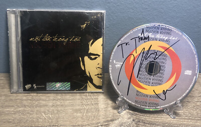 Vietnamese Music CD - Nguyen Khang -MOT IAN TRON DOI - AUTOGRAPHED - EXTRA RARE