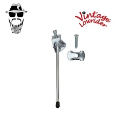 GENUINE ORIGINAL VINTAGE LOWRIDER 7-1/2 CENTER BICYCLE STEEL KICKSTAND CHROME