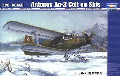 Trumpeter 1/72 01607 Antonov An-2V Colt auf Skiern