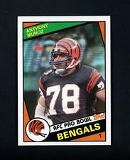 Anthony Munoz 1984 Topps (HOF) Cincinnati Bengals #45 NM-MT