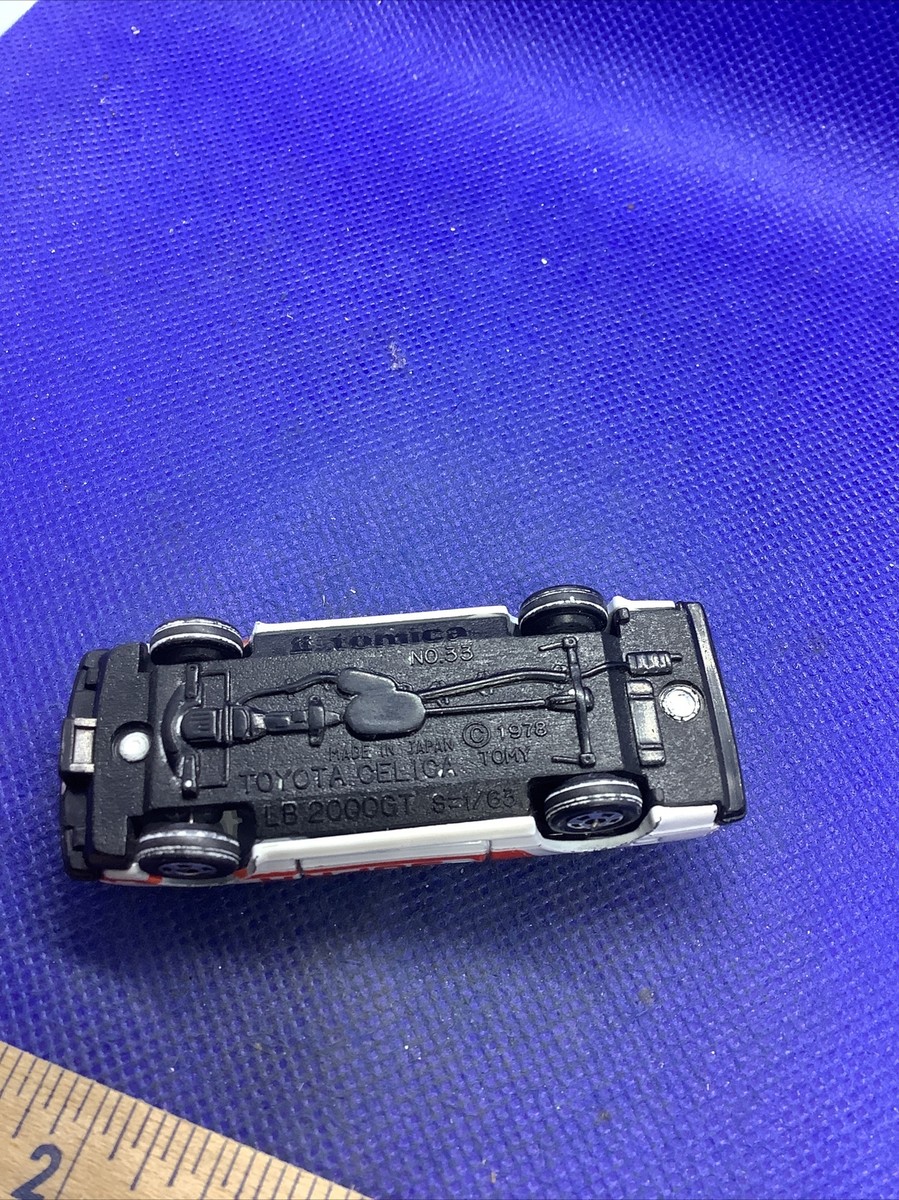 RARE Vintage 1/64 Tomy Pocket Cars Tomica Japan Toyota Celica