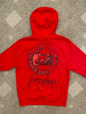 red jumper nike