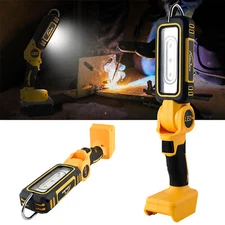 3000LM Cordless LED Work Light 140° Rotating Handheld Torch 30W For Dewalt 20V