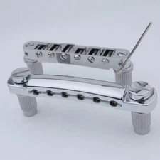 Tune-O-Matic Electric Guitar Bridge +Guitar Stop Bar Tailpiece For LP SG Guitars