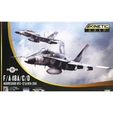 Kinetic #K48088 1/48 F/A-18A/D Aggressor VFC-12 & VFA-204
