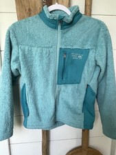 Mountain Hard Wear Youth Girls Medium Long Sleeve Zip Up Fleece Jacket High Pile