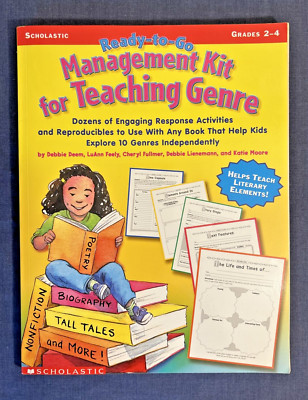 Ready to Go Management Kit Teach Genre Reading Response Activities Grade 2 3 4