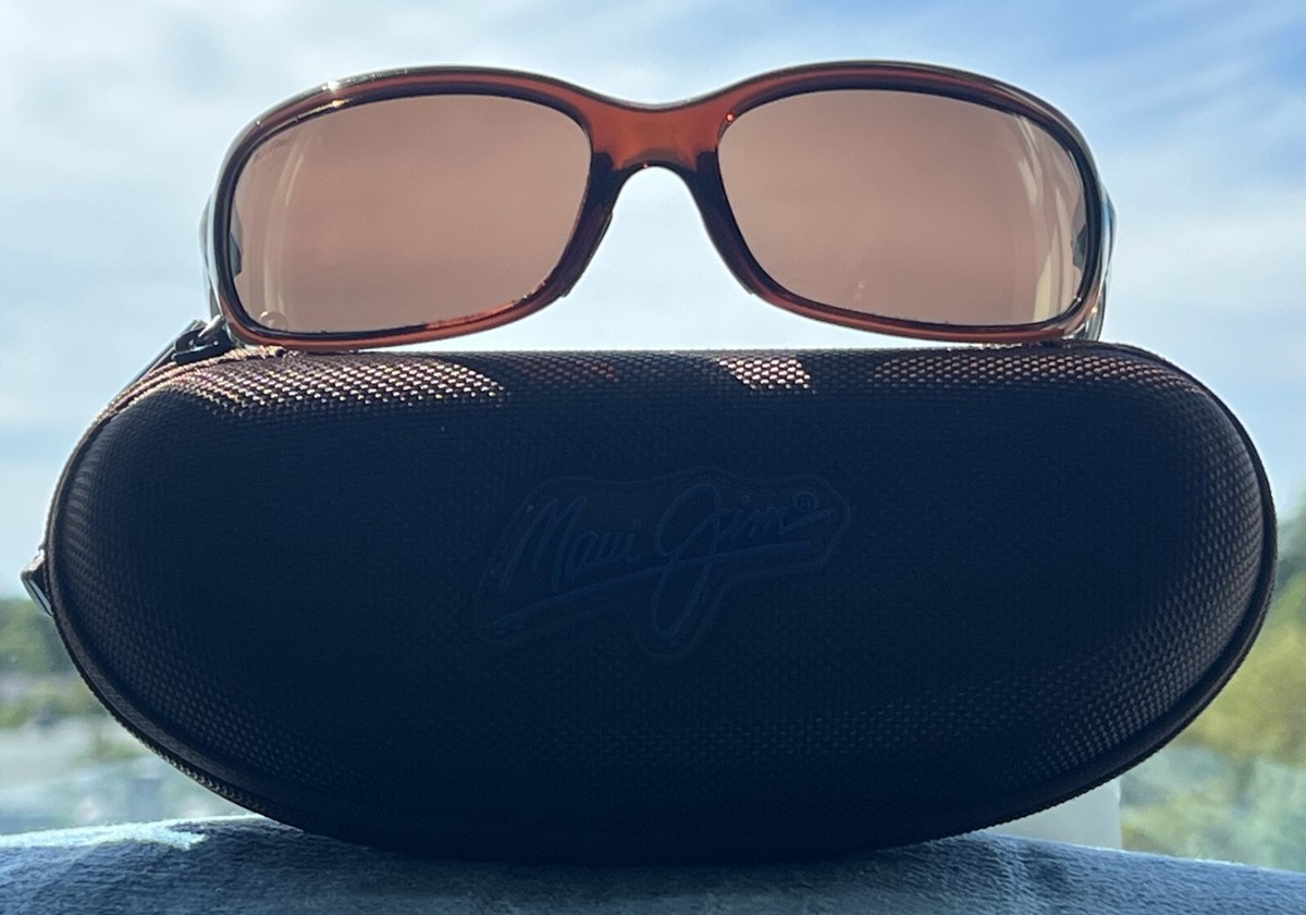 Maui Jim Lagoon MJ 189 26 Translucent Brown Frame + HCL Bronze